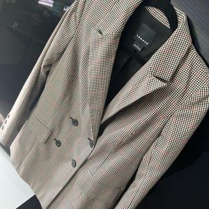 Trouvé plaid blazer size S
